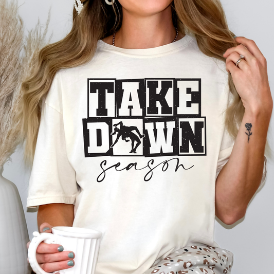 Take Down Season Full Color DTF Transfer