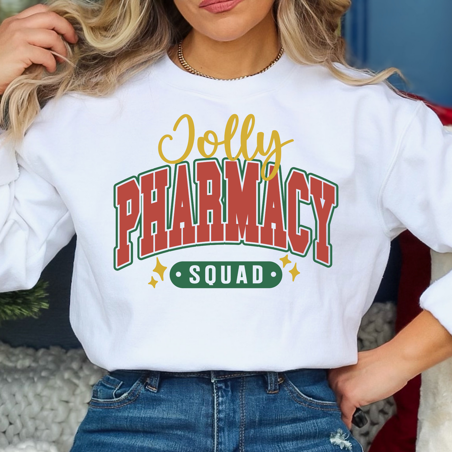 Jolly Pharmacy Squad Full Color DTF Transfer