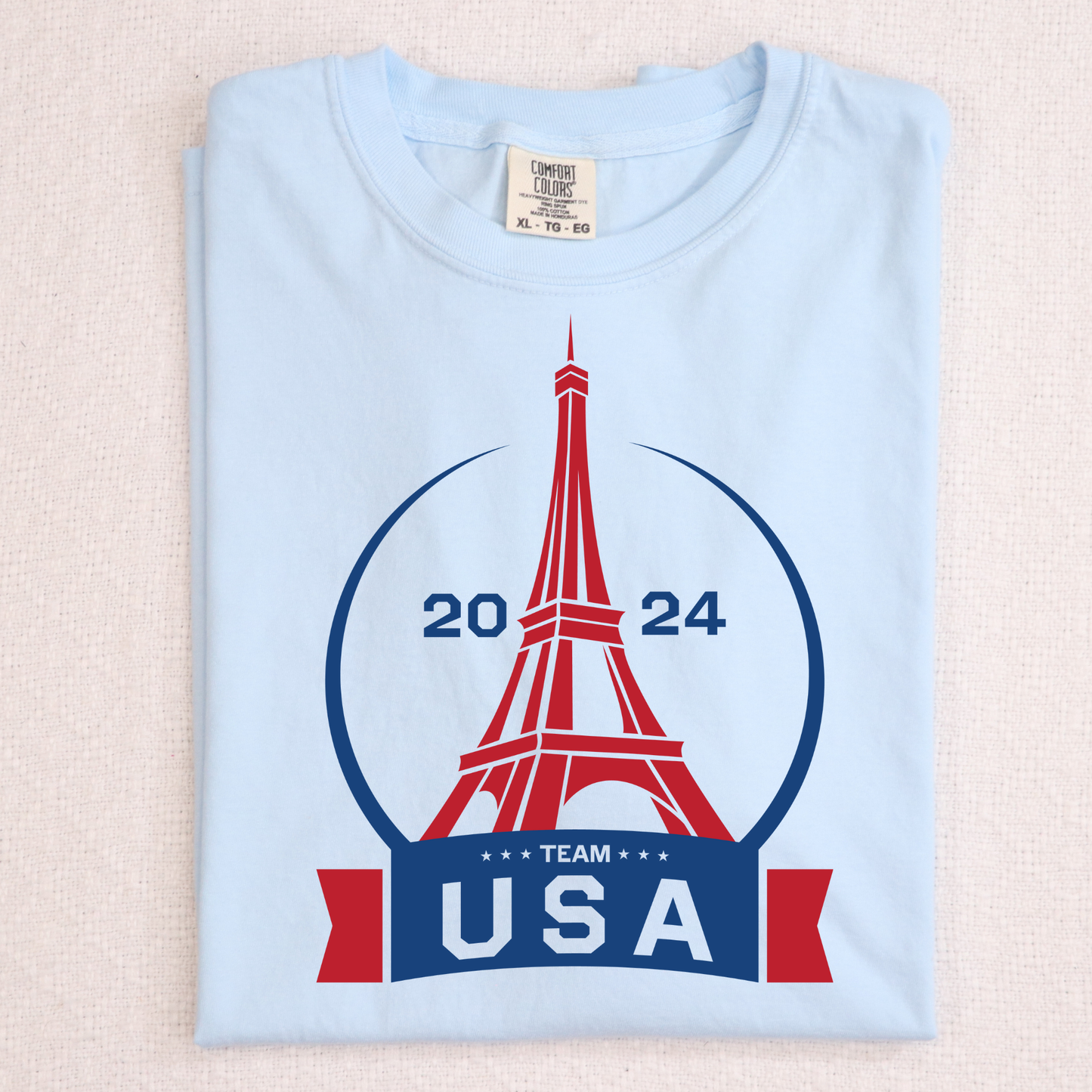 Pairs USA 2024 Olympics Full Color DTF Transfer