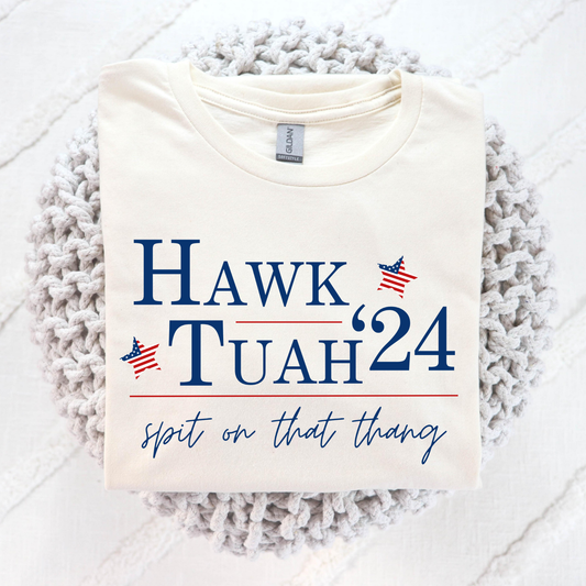 Hawk Tuah 24" -Spit On That Thang Full Color DTF Transfer