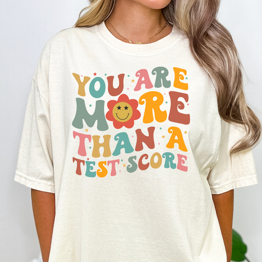 You Are More Than A Test Score Full Color DTF Transfer