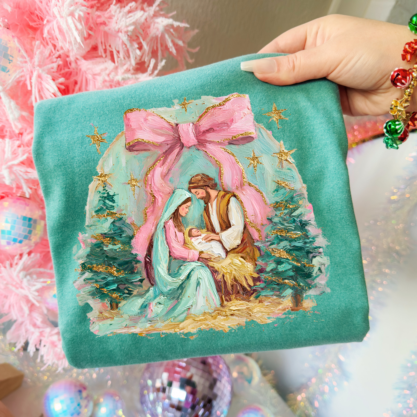 Nativity Painting Full Color DTF Transfer