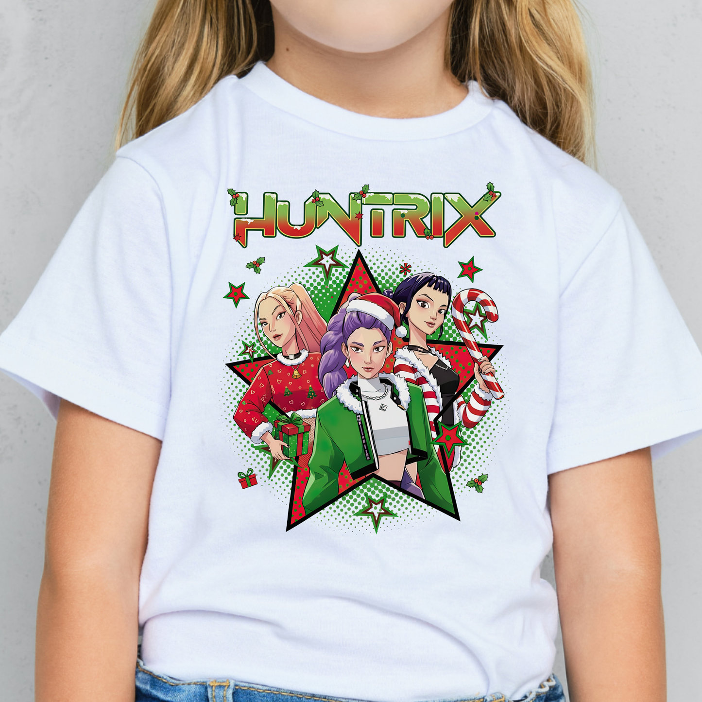 Huntrix Christmas Full Color DTF Transfer