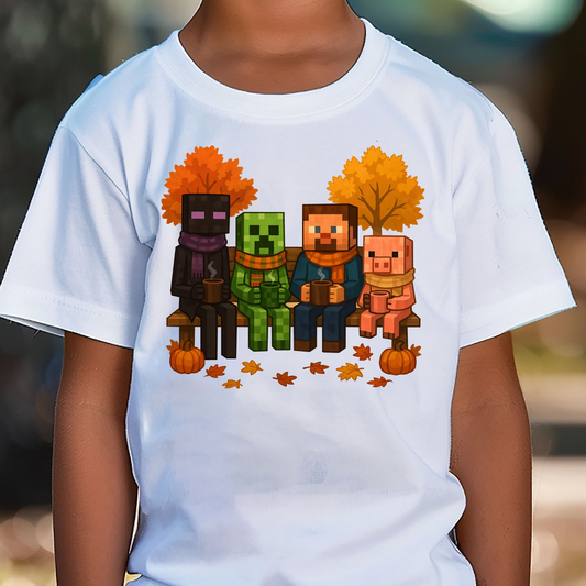 Minecraft (Fall) Full Color DTF Transfer