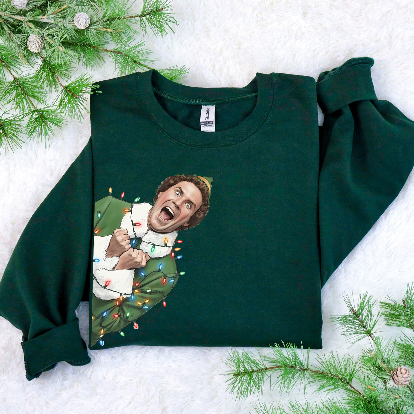 Buddy The Elf Full Color DTF Transfer