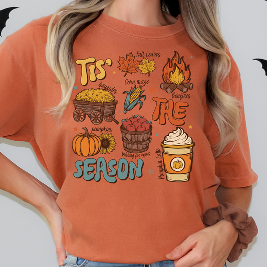 Tis The Season Full Color DTF Transfer