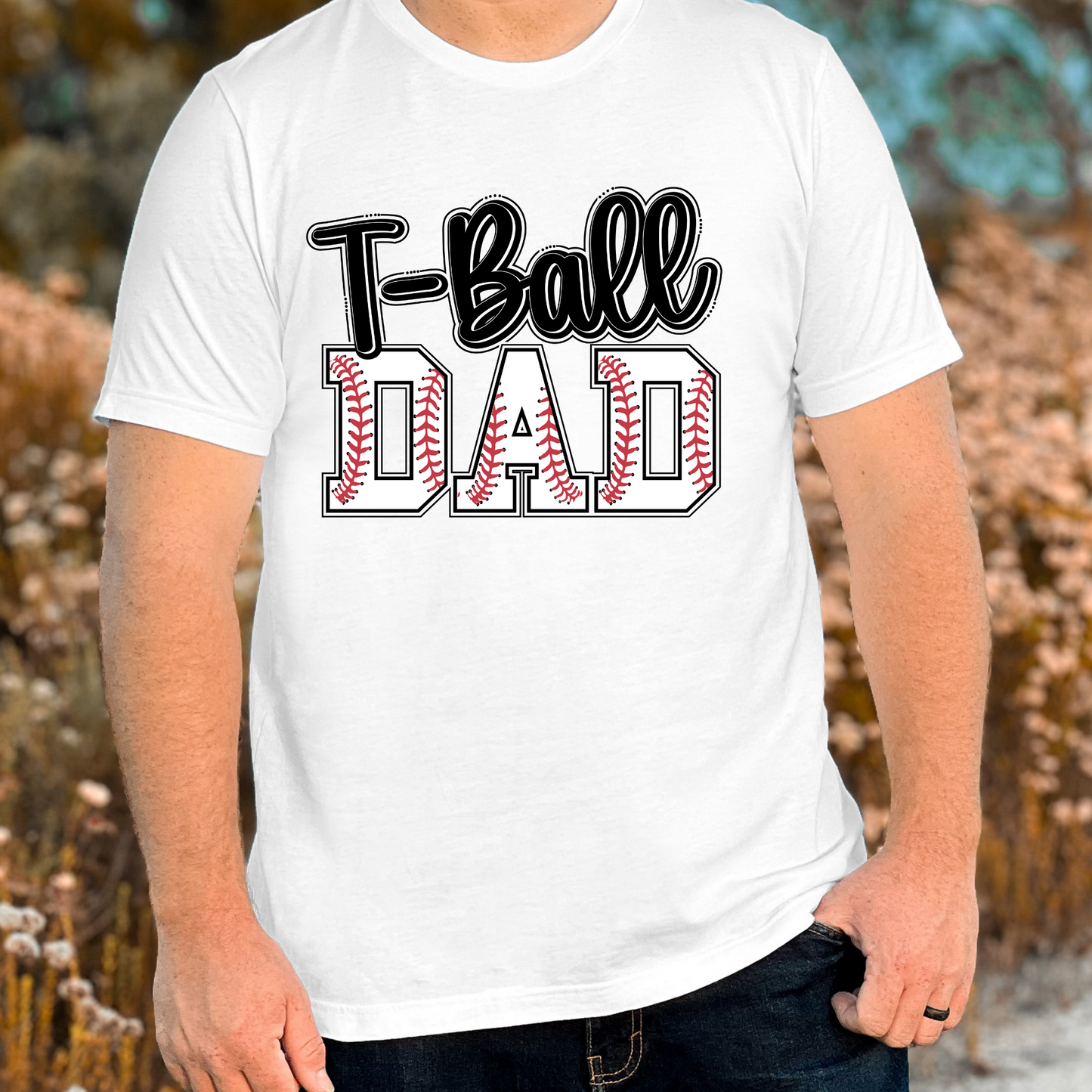 Tball Dad Full Color DTF Transfer