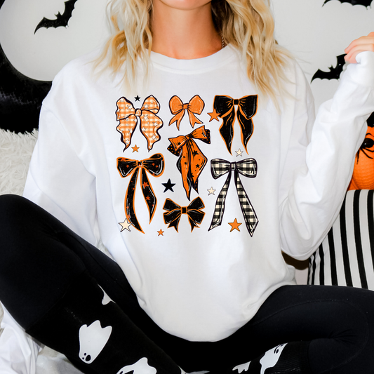 Halloween Bows Full Color DTF Transfer