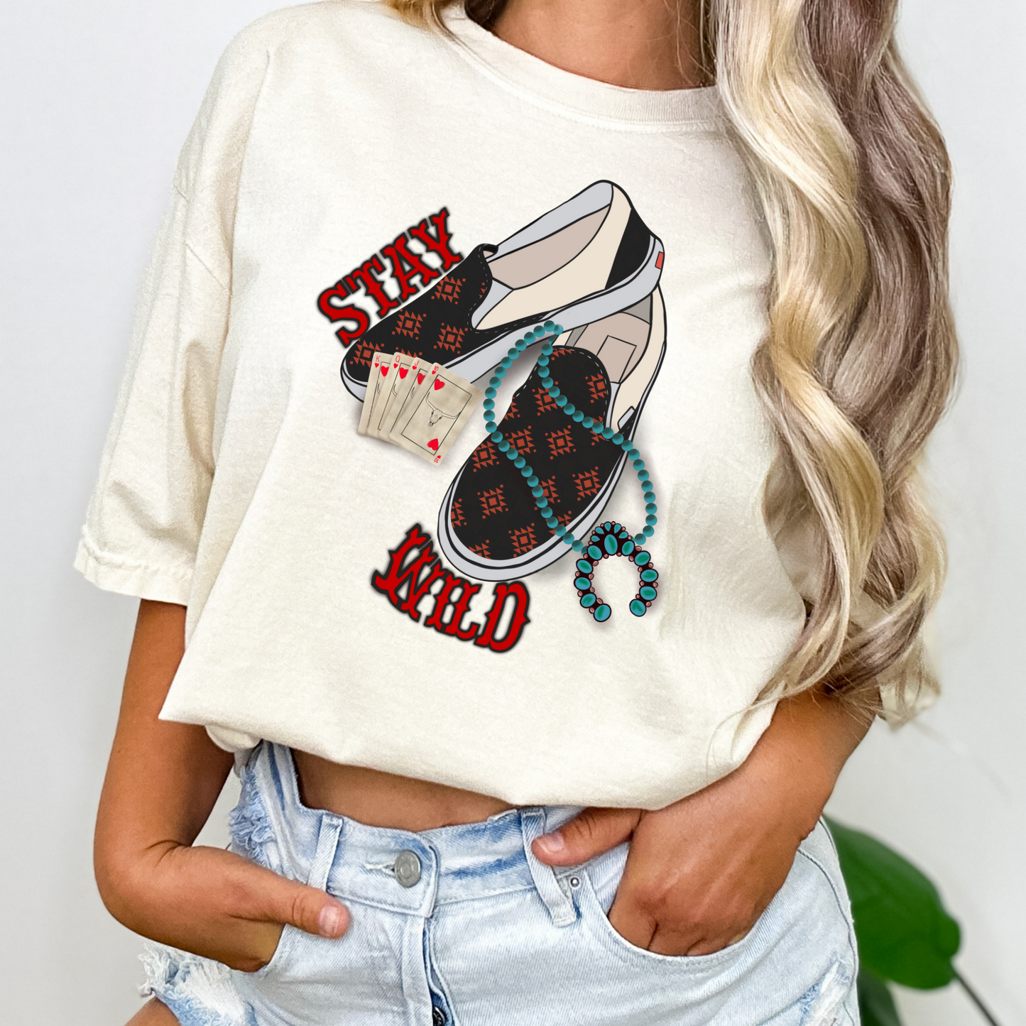 Stay Wild Full Color DTF Transfer