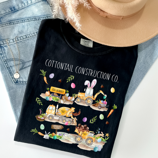 Cottontail Construction Co. Full Color DTF Transfer