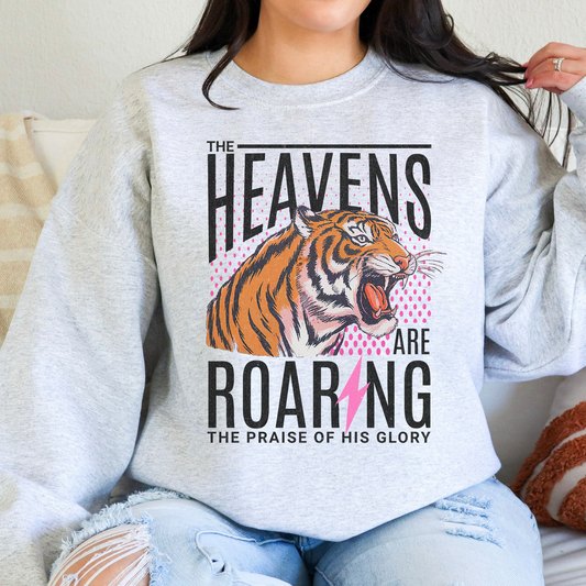 The Heavens Are Roaring Full Color DTF Transfer