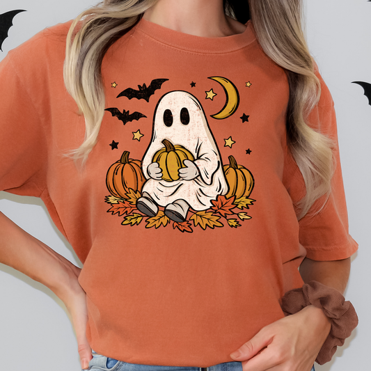 Fall Ghost Full Color DTF Transfer