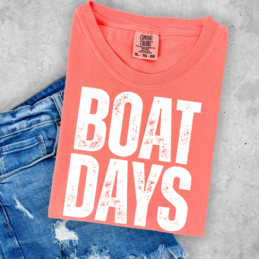 Boat Days (Distressed) Full Color DTF Transfer