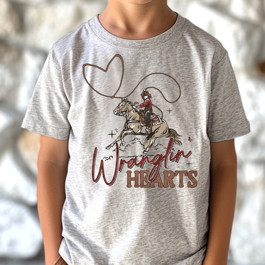 Wrangling Hearts Full Color DTF Transfer