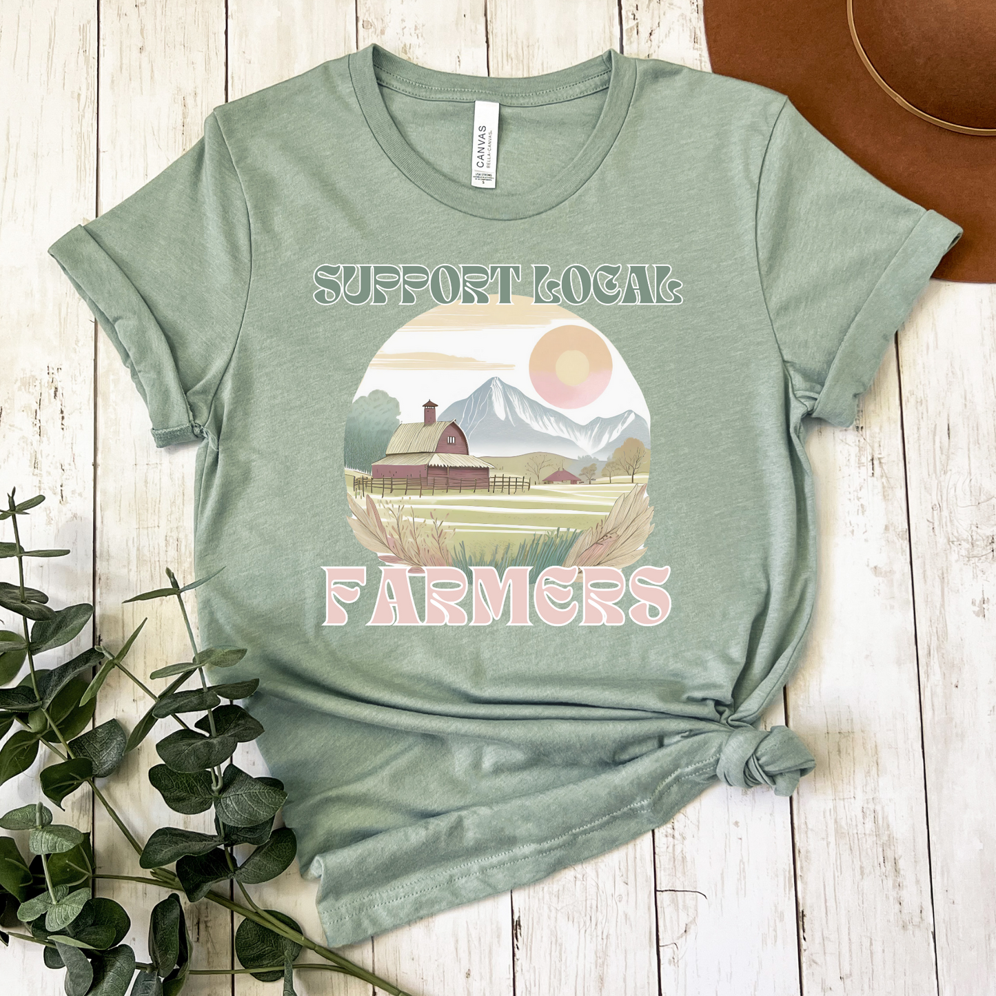 Support Local Farmers Full Color DTF Transfer