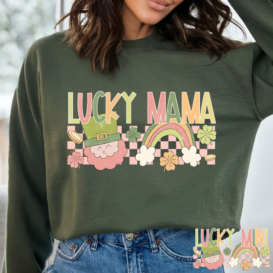 Lucky Mama (Mini Option) Full Color DTF Transfer