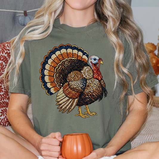 Turkey Full Color DTF Transfer