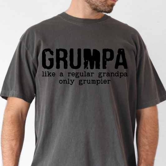 Grumpa Full Color DTF Transfer