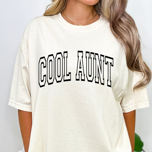Cool Aunt Full Color DTF Transfer
