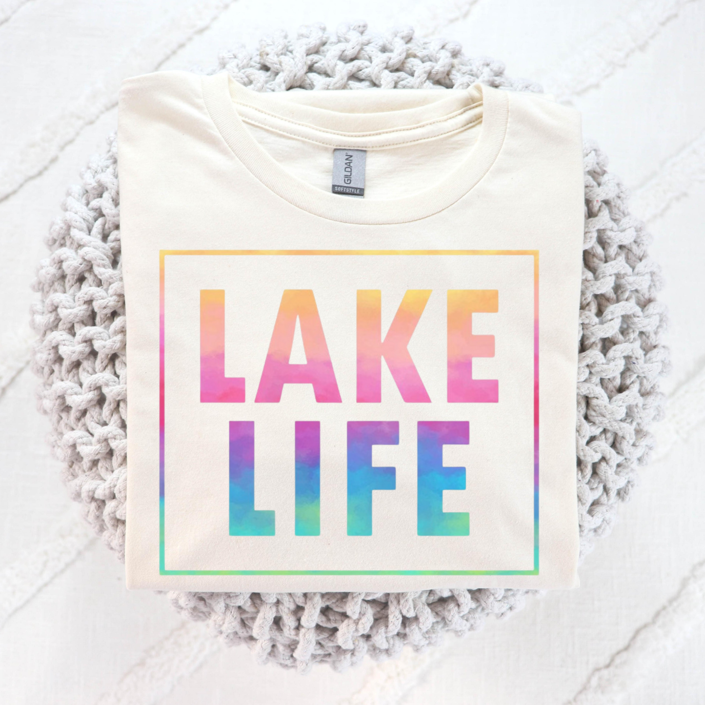 Lake Life (Square) Full Color DTF Transfer