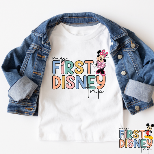 My First Disney Trip (Multi Options) Full Color DTF Transfer