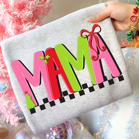 Mama (Grinchy Alpha) Full Color DTF Transfer