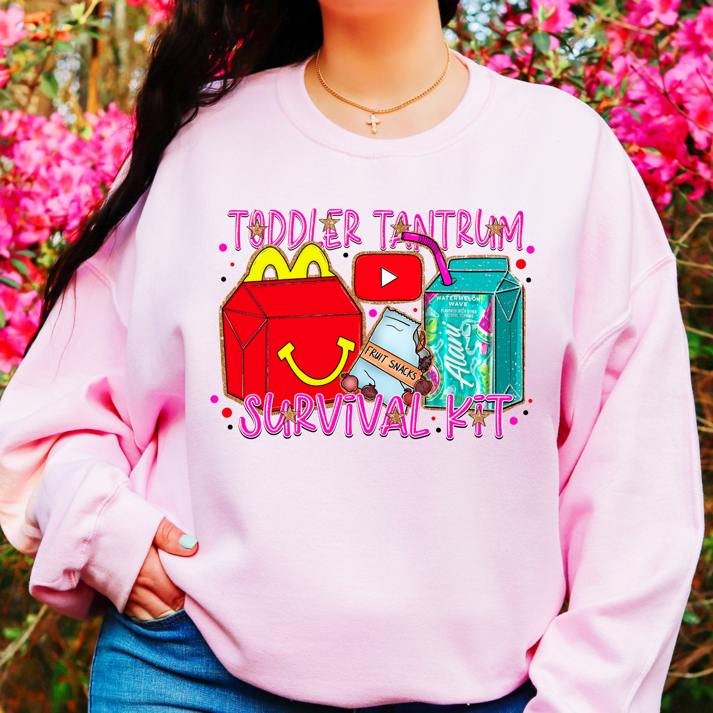 Toddler Tantrum Survival Kit Full Color DTF Transfer