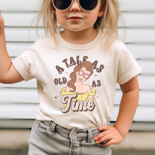 A Tale As Old As Time Full Color DTF Transfer