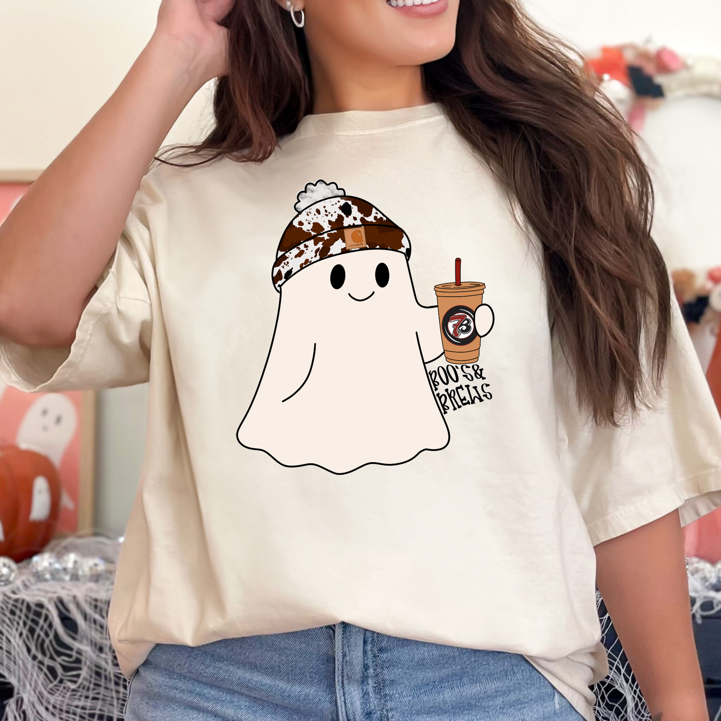 Boo's & Brews (Mutli Coffee Brands) Full Color DTF Transfer
