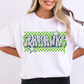 Checkered Bordered Team Name (2026 Playoff Teams) Full Color DTF Transfers