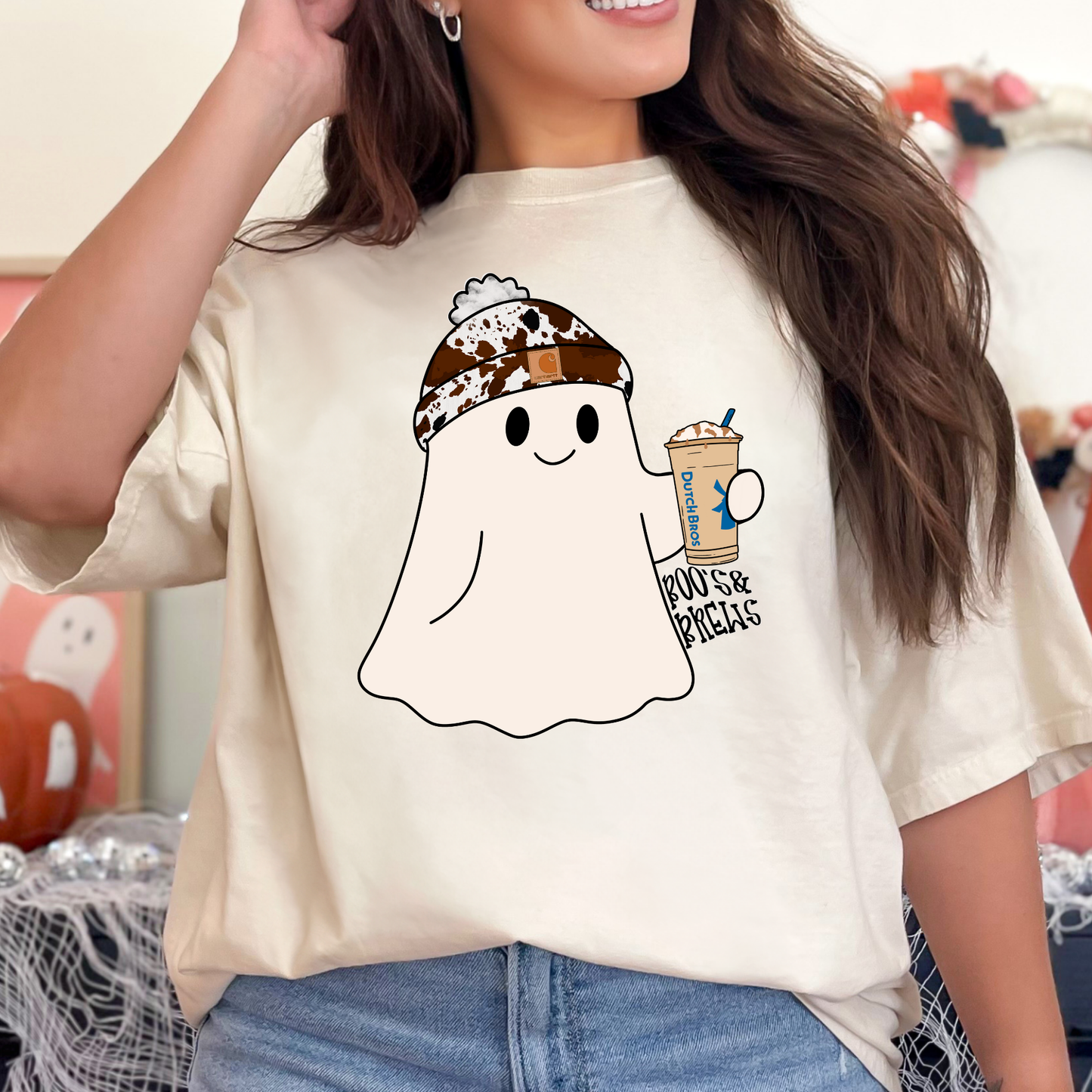 Boo's & Brews (Mutli Coffee Brands) Full Color DTF Transfer