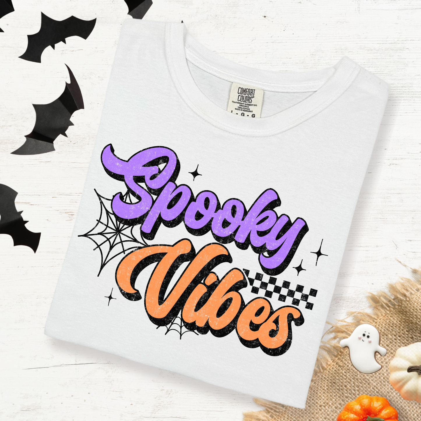 Spooky Vibes Full Color DTF Transfer