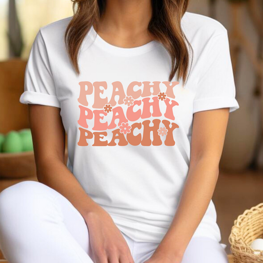 Peachy (Repeat) Full Color DTF Transfer