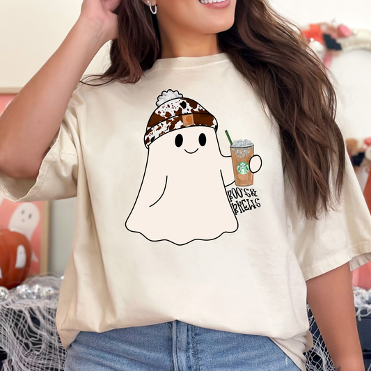 Boo's & Brews (Mutli Coffee Brands) Full Color DTF Transfer