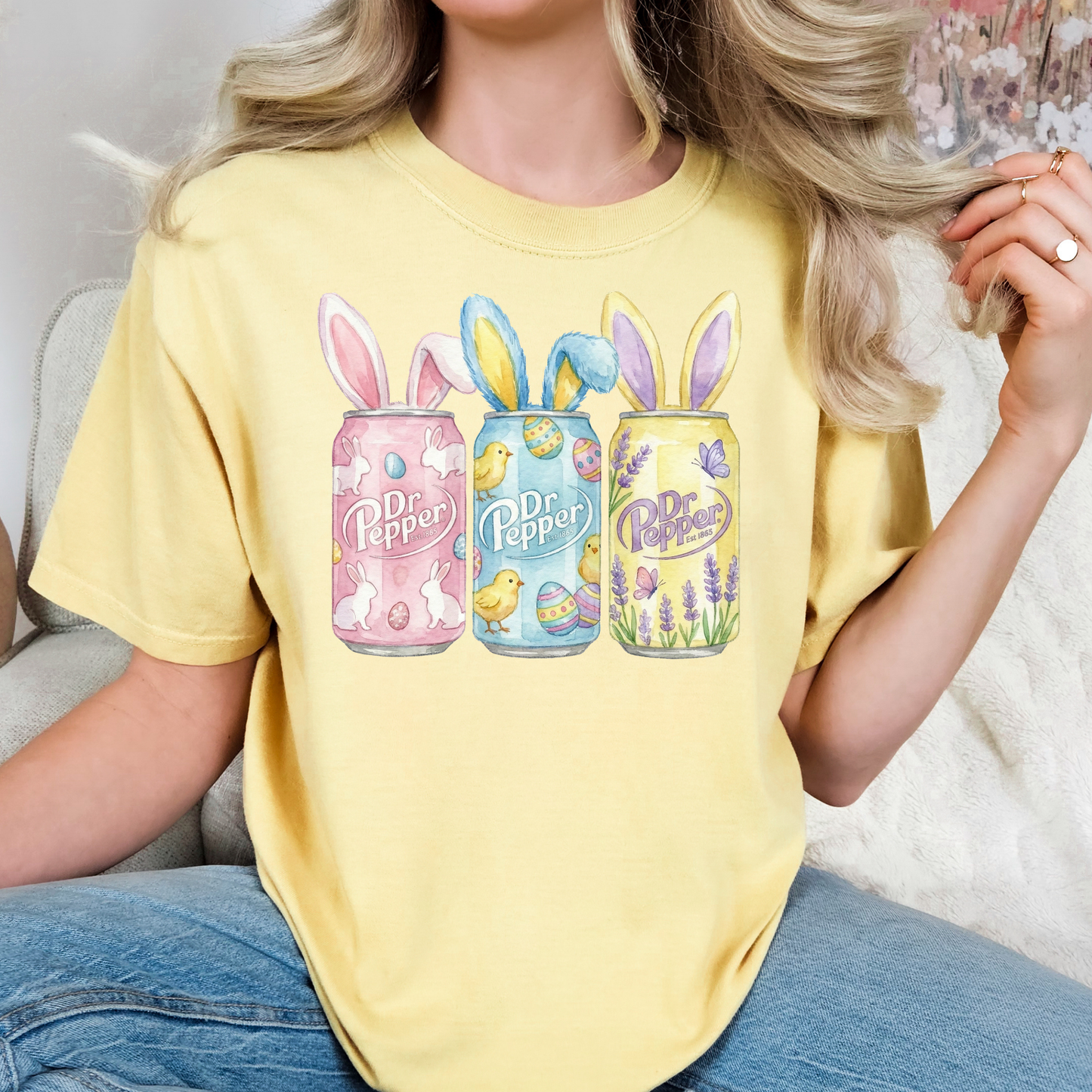Easter Dr Pepper Full Color DTF Transfer
