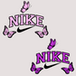 Nike Butterflies (MULTI COLOR OPTIONS) Full Color DTF Transfer