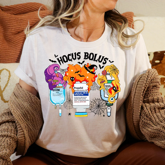 Hocus Bolus Nurse  Full Color DTF Transfer