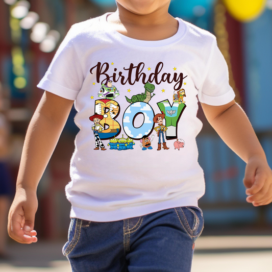 Birthday Boy (Toy Story Theme) Full Color DTF Transfer