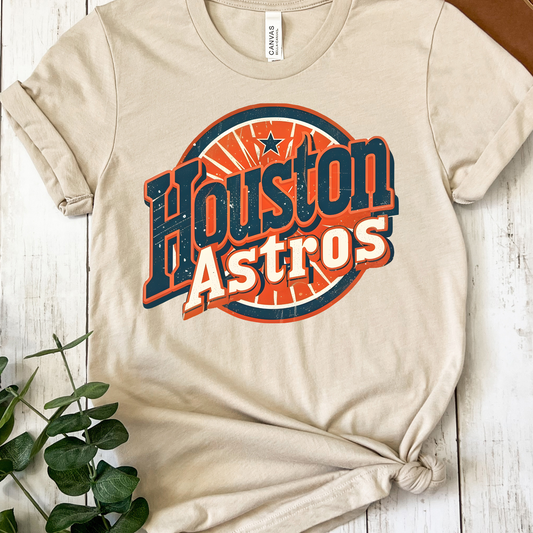 Houston Astros Full Color DTF Transfer
