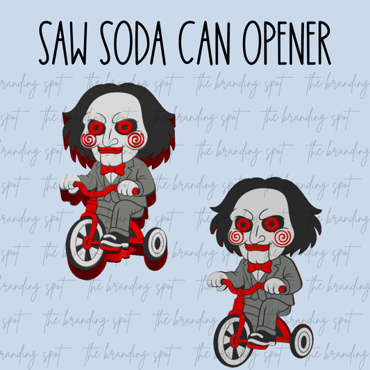 Saw Soda Can Tab Opener Keychain