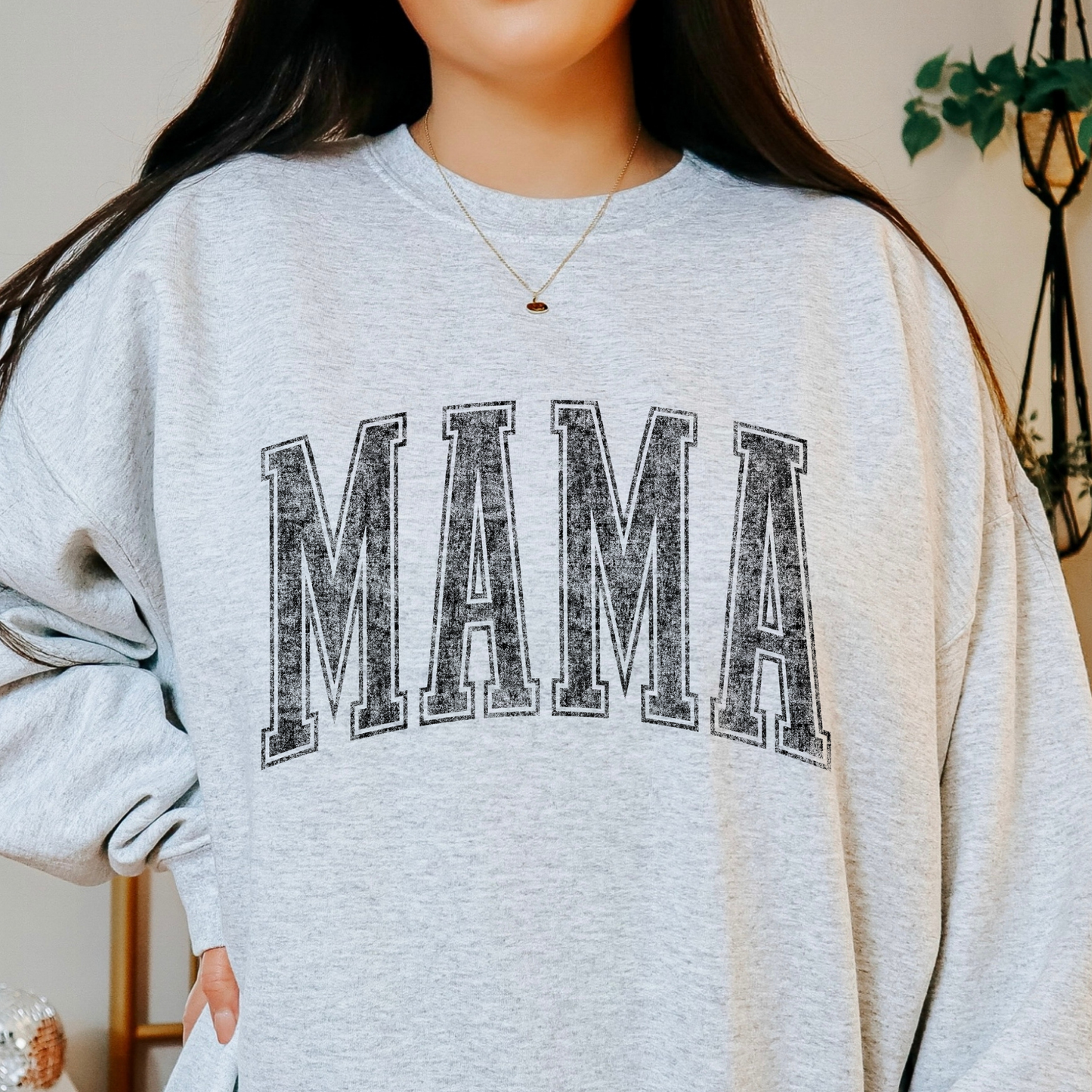 Mama Distressed Full Color DTF Transfer