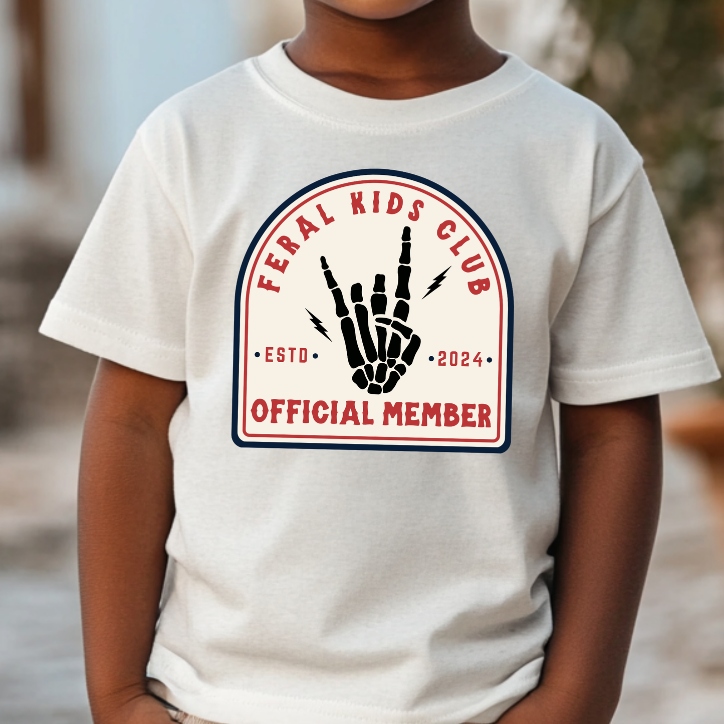 Feral Kids Club Full Color DTF Transfer