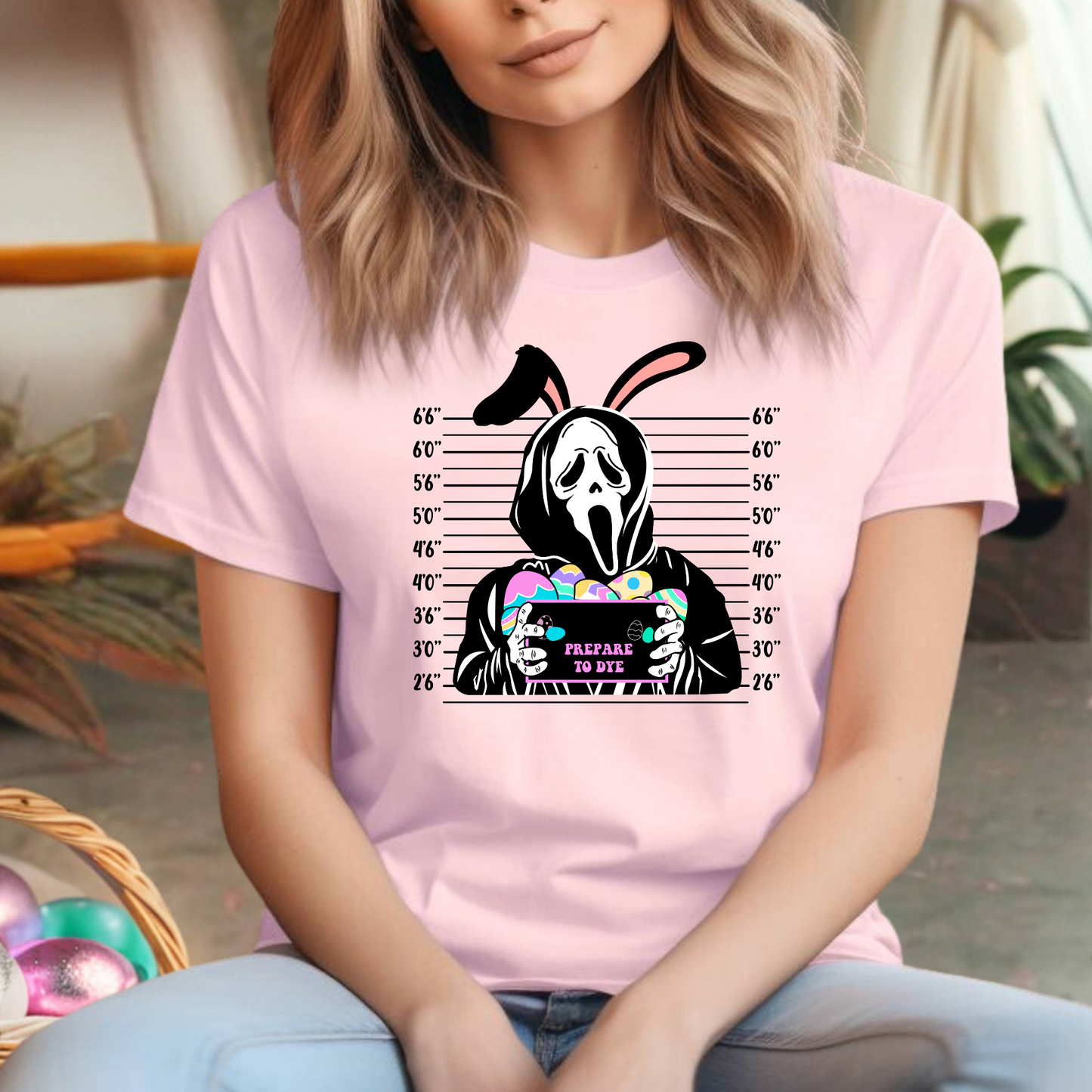 Scream Easter Mugshot Full Color DTF Transfer