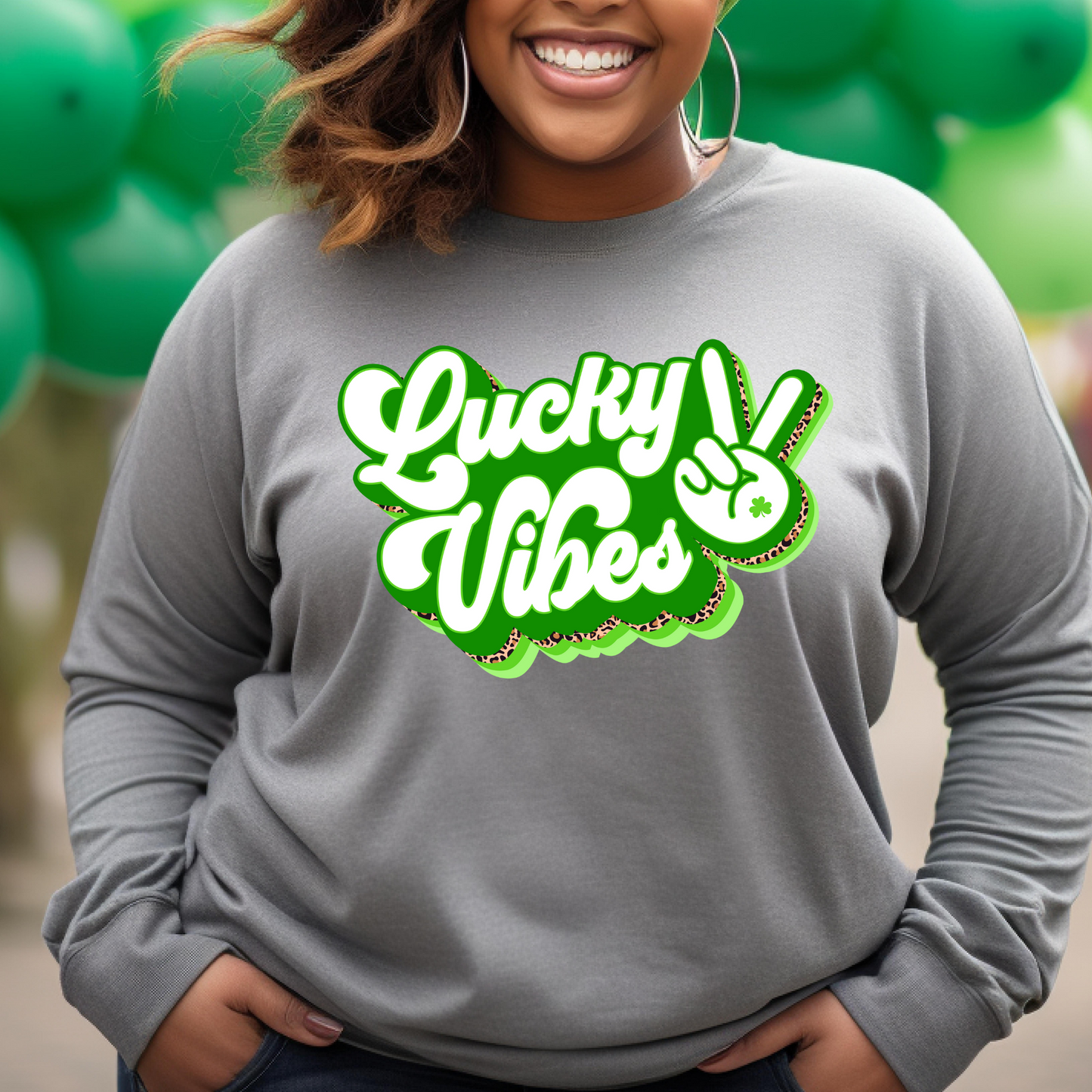 Lucky Vibes Full Color DTF Transfer