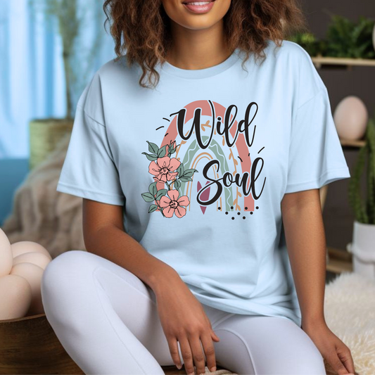 Wild Soul (Rainbow) Full Color DTF Transfer