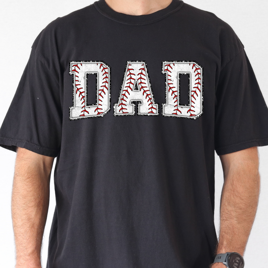 Dad Baseball Full Color DTF Transfer
