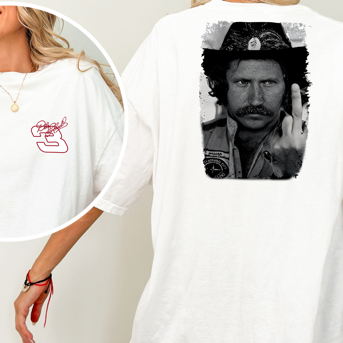 Dale Earnhart Full Color DTF Transfer