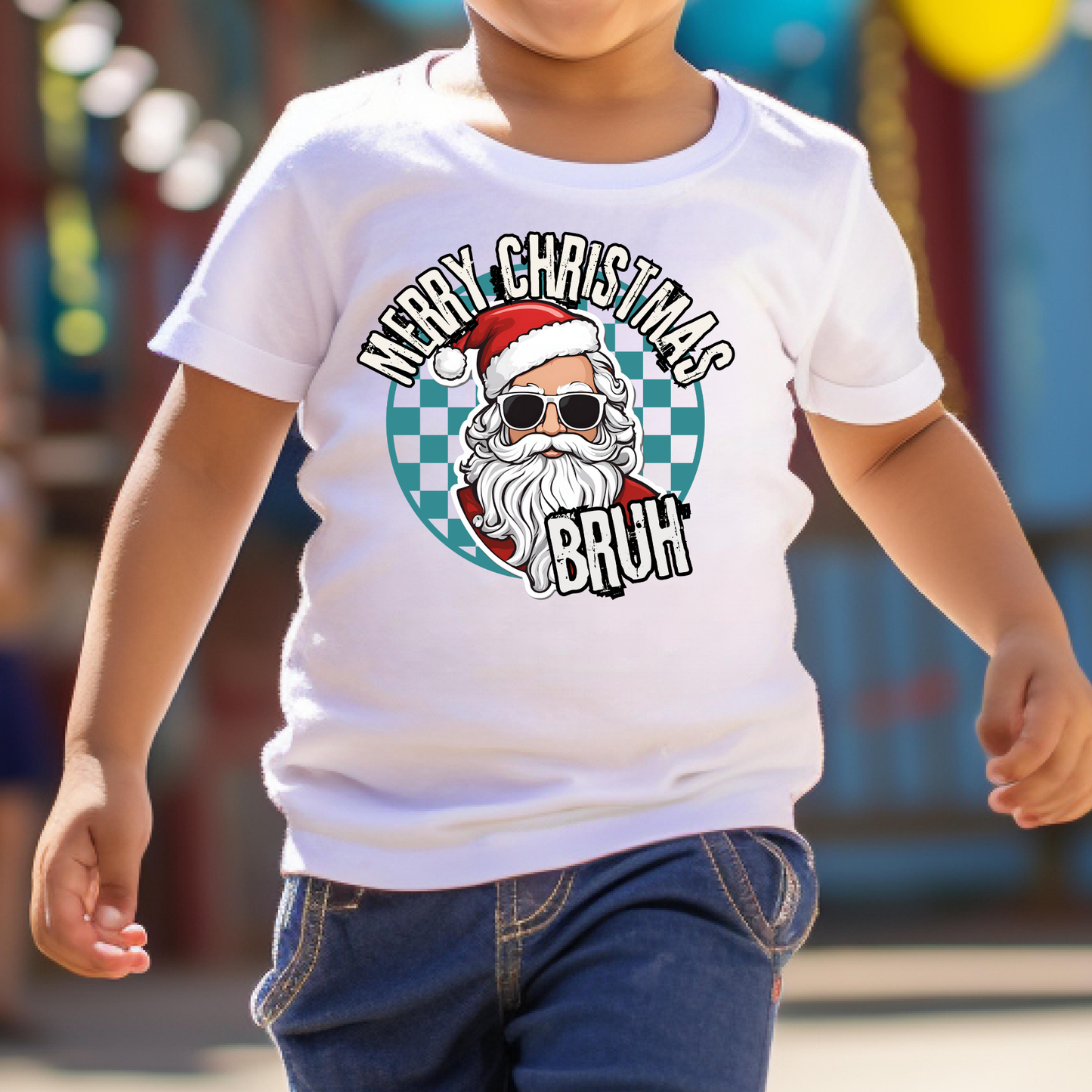 Merry Christmas Bruh Full Color DTF Transfer