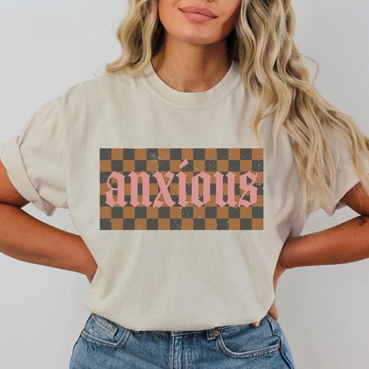 Anxious Full Color DTF Transfer