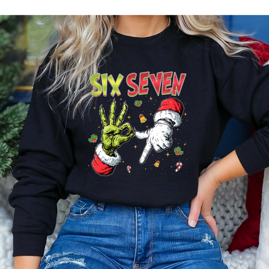 Christmas 6 7 Full Color DTF Transfer